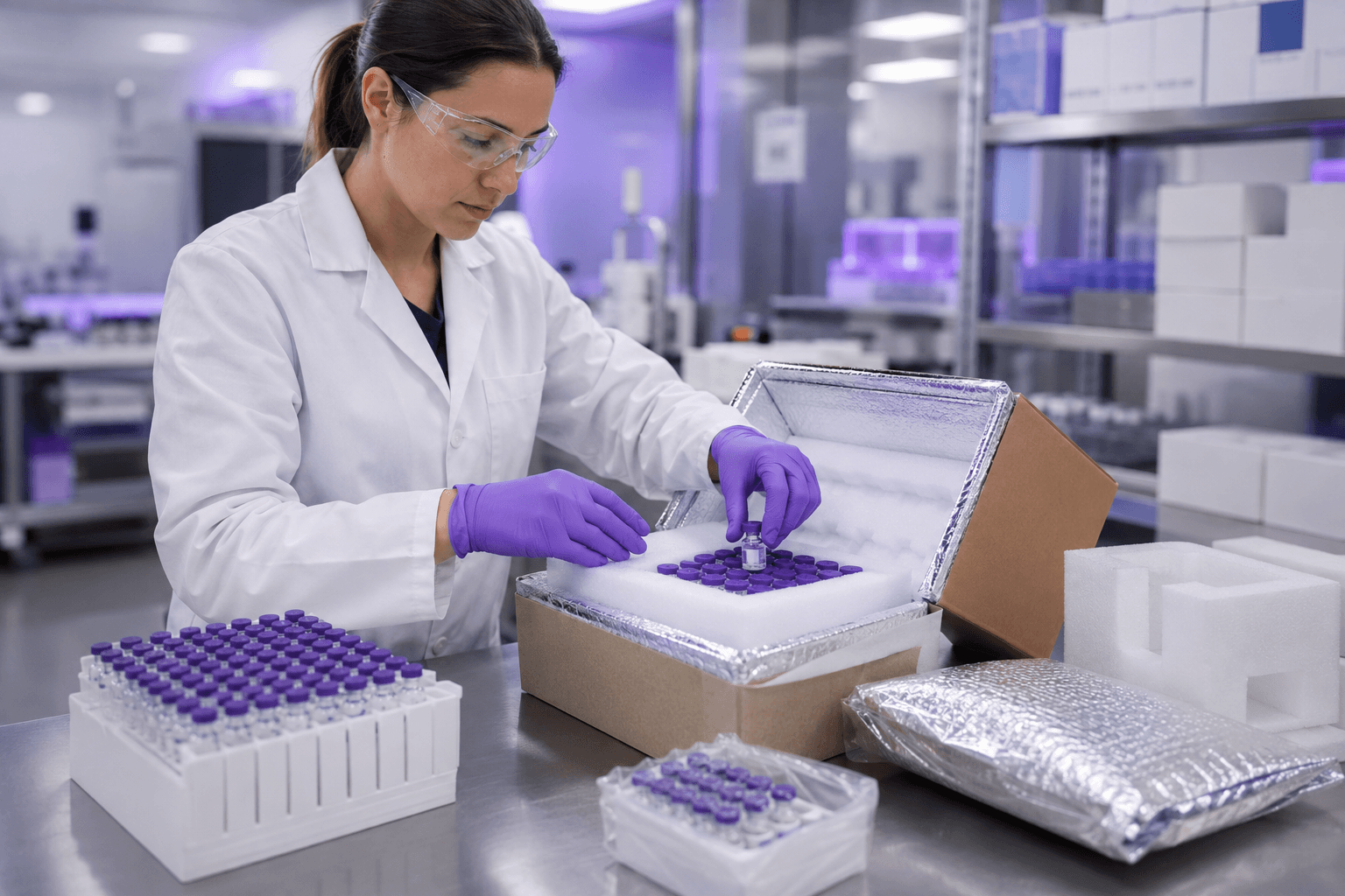 International Delivery of Research Peptides
